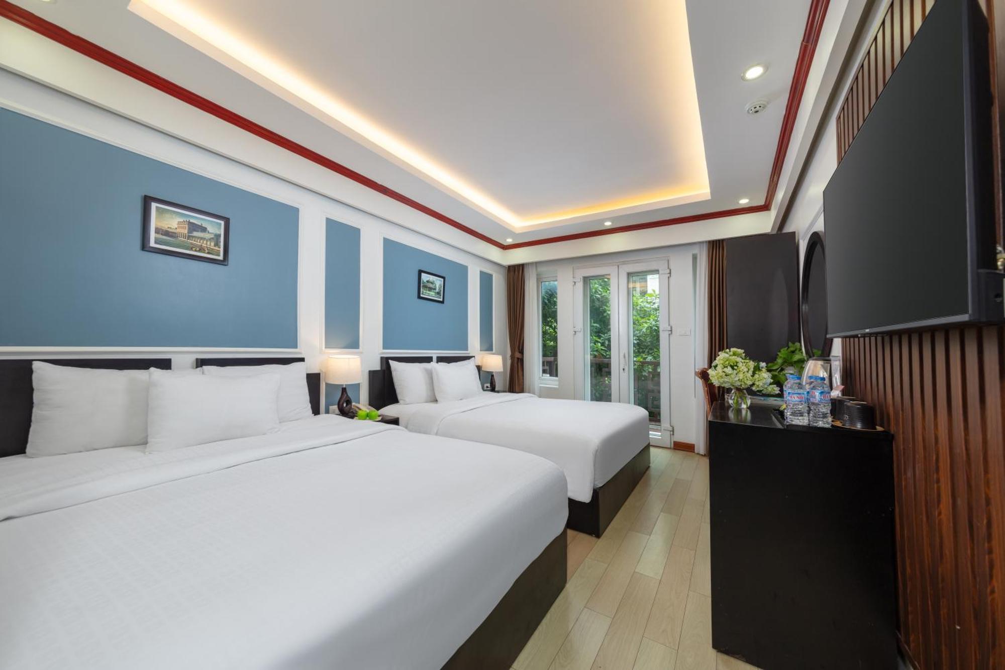 Viet Boutique Hotel & Travel Hanoi Exterior foto